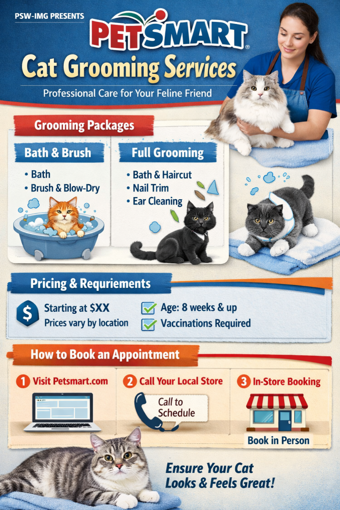 PetSmart Cat Grooming Services