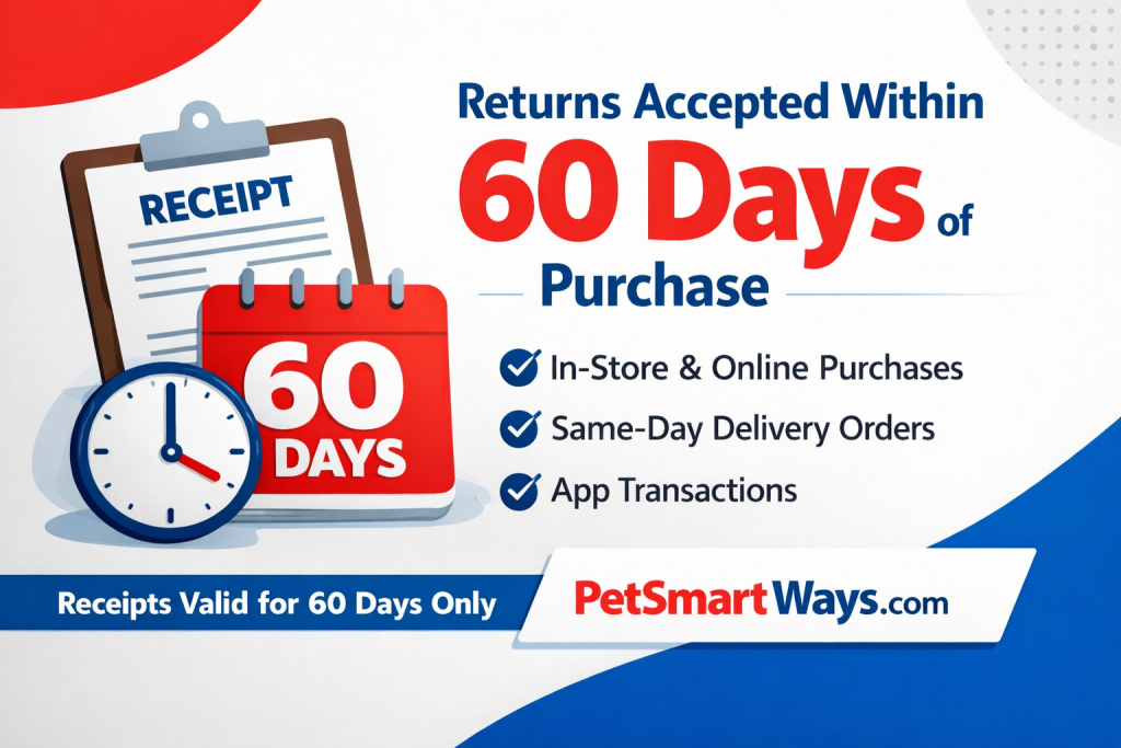 PetSmart Time Frame for Returns