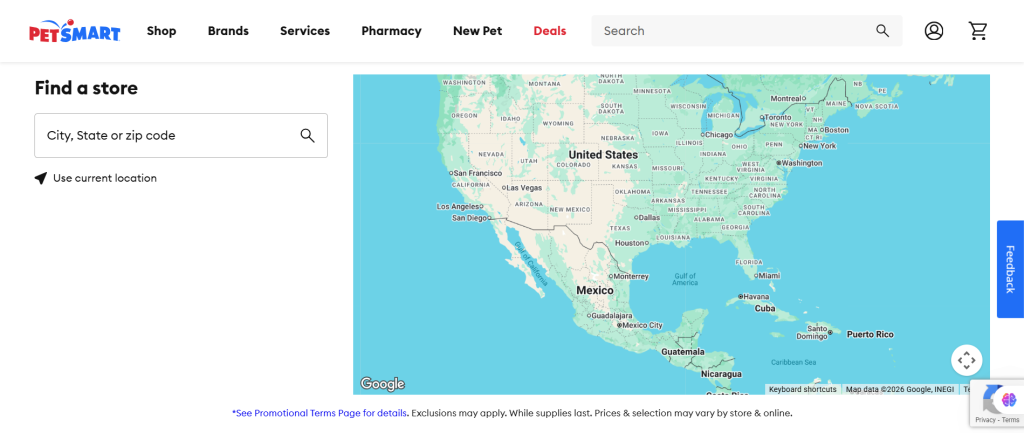PetSmart Store Locator