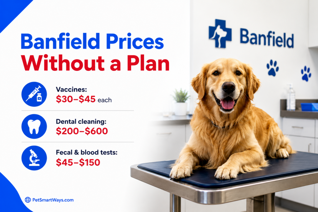 Banfield Prices Without a Plan Infographic